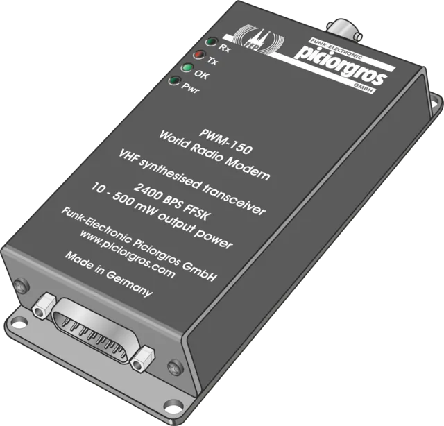 Funkmodem PWM-150A mit serieller Schnittstelle