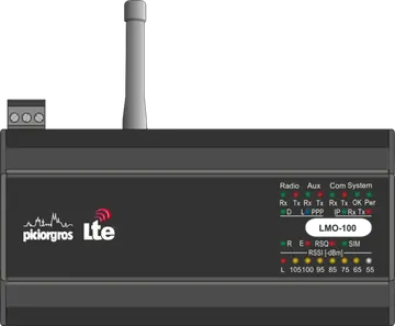 LTE-Datenmodem LMO-100 im Aluminium-Stranggussgehäuse
